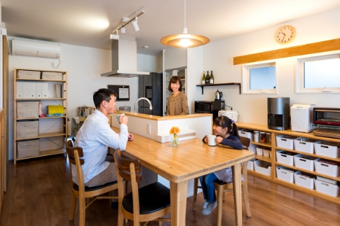 お客様と一緒に家づくりを愉しむ