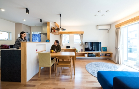 心地よい空間のために、ていねいな家づくりを徹底すること。